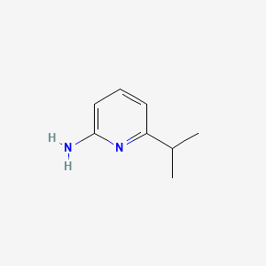 molecular formula C8H12N2 B1321655 6-Isopropylpyridin-2-amine CAS No. 78177-12-5
