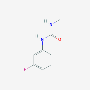 B1321657 N-(3-fluorophenyl)-N'-methylurea CAS No. 38648-52-1