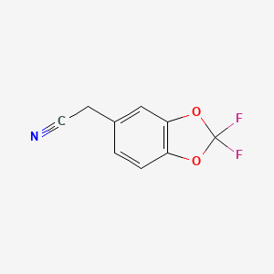 2-(2,2-Difluorobenzo[D][1,3]dioxol-5-YL)acetonitrile