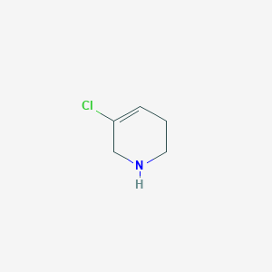 molecular formula C5H8ClN B13217018 5-Chloro-1,2,3,6-tetrahydropyridine 