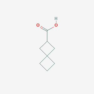 molecular formula C8H12O2 B1321703 螺[3.3]庚烷-2-羧酸 CAS No. 28114-87-6