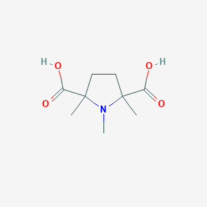 1,2,5-Trimethyl-pyrrolidine-2,5-dicarboxylic acid