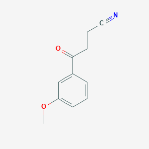 4-(3-Methoxyphenyl)-4-oxobutyronitrile