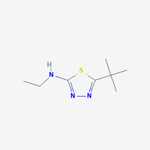 5-tert-butyl-N-ethyl-1,3,4-thiadiazol-2-amine