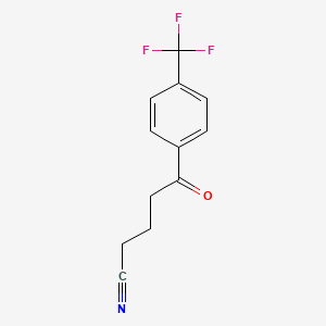 5-Oxo-5-(4-trifluoromethylphenyl)valeronitrile