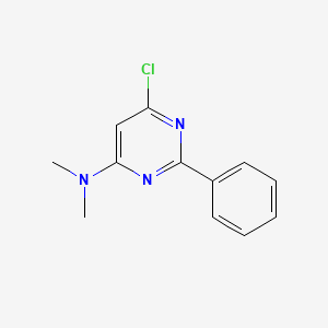6-chloro-N,N-dimethyl-2-phenylpyrimidin-4-amine