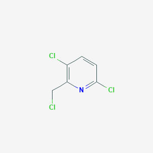 3,6-Dichloro-2-(chloromethyl)pyridine