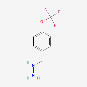 4-Trifluoromethoxy-benzyl-hydrazine
