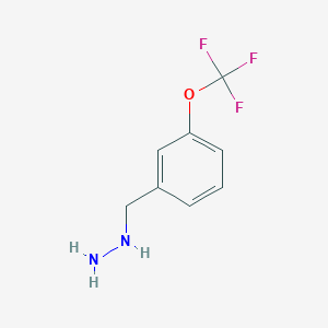 3-Trifluoromethoxy-benzyl-hydrazine