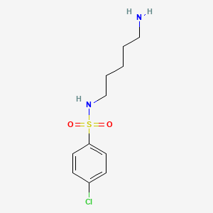 N-(5-Aminopentyl)-4-chlorobenzenesulfonamide