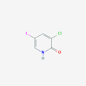molecular formula C5H3ClINO B1321761 3-Chloro-5-iodo-pyridin-2-ol CAS No. 97966-02-4