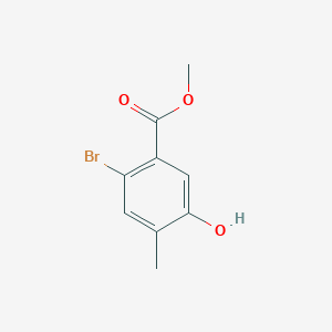 Methyl 2-bromo-5-hydroxy-4-methylbenzoate