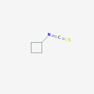 molecular formula C5H7NS B1321772 Isothiocyanatocyclobutane CAS No. 6068-91-3