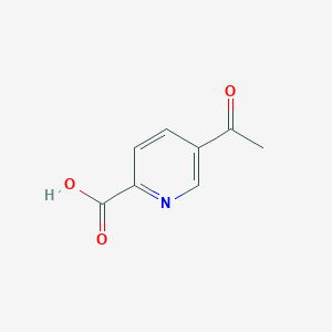 molecular formula C8H7NO3 B1321773 5-Acetylpyridine-2-carboxylic acid CAS No. 65184-39-6