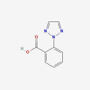 molecular formula C9H7N3O2 B1321778 2-(2H-1,2,3-Triazol-2-YL)benzoic acid CAS No. 1001401-62-2