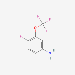 4-Fluoro-3-(trifluoromethoxy)aniline