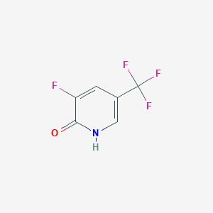 molecular formula C6H3F4NO B1321839 3-Fluoro-5-(trifluoromethyl)pyridin-2-ol CAS No. 1040683-15-5