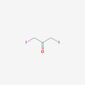 molecular formula C3H4I2O B132185 1,3-Diiodoacetone CAS No. 6305-40-4