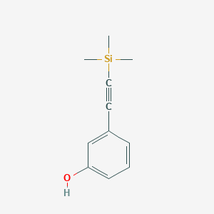 3-((Trimethylsilyl)ethynyl)phenol