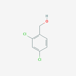 molecular formula C7H6Cl2O B132187 2,4-二氯苄醇 CAS No. 1777-82-8