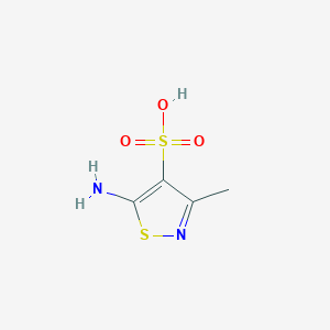5-Amino-3-methyl-isothiazole-4-sulfonic acid