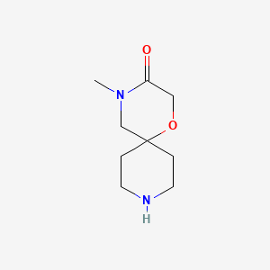 4-Methyl-1-oxa-4,9-diazaspiro[5.5]undecan-3-one
