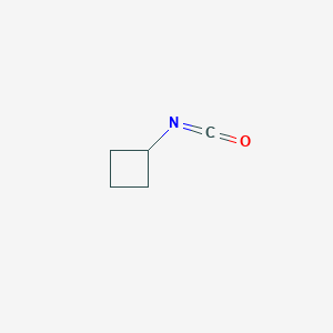 molecular formula C5H7NO B1321923 Isocyanatocyclobutane CAS No. 5811-25-6