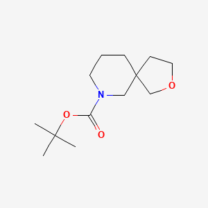 molecular formula C13H23NO3 B1321941 Tert-butyl 2-oxa-7-azaspiro[4.5]decane-7-carboxylate CAS No. 374795-36-5