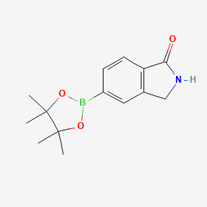 5-(4,4,5,5-Tetramethyl-1,3,2-dioxaborolan-2-yl)isoindolin-1-one