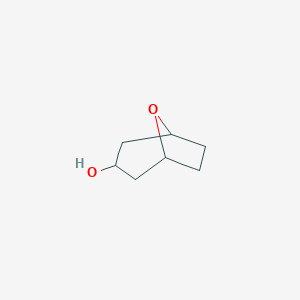 molecular formula C7H12O2 B1321966 8-Oxabicyclo[3.2.1]octan-3-ol CAS No. 1172846-34-2