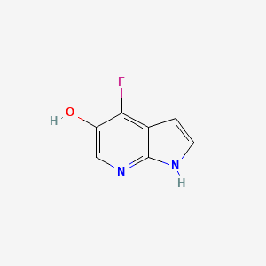 4-Fluoro-1H-pyrrolo[2,3-B]pyridin-5-OL