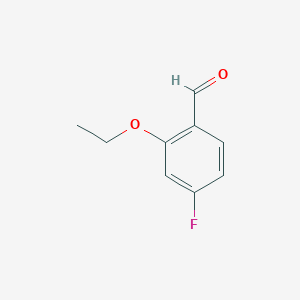 molecular formula C9H9FO2 B1321972 2-Ethoxy-4-fluorobenzaldehyde CAS No. 883537-24-4
