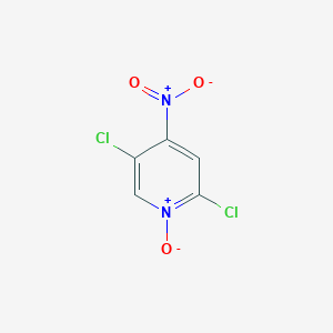molecular formula C5H2Cl2N2O3 B1321984 2,5-Dichloro-4-nitropyridine 1-oxide CAS No. 405230-81-1
