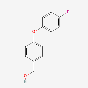 molecular formula C13H11FO2 B1322002 [4-(4-Fluorophenoxy)phenyl]methanol CAS No. 167091-96-5