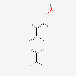 molecular formula C12H16O B1322015 3-(4-isopropylphenyl)-2-propen-1-ol CAS No. 274907-08-3