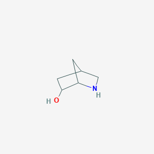 molecular formula C6H11NO B1322022 2-Azabicyclo[2.2.1]heptan-6-ol CAS No. 37723-38-9