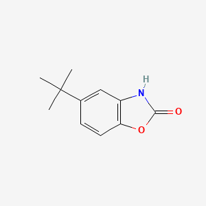 molecular formula C11H13NO2 B1322045 5-tert-butylbenzo[d]oxazol-2(3H)-one CAS No. 99854-88-3