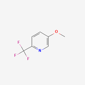molecular formula C7H6F3NO B1322062 5-Methoxy-2-(trifluoromethyl)pyridine CAS No. 216766-13-1