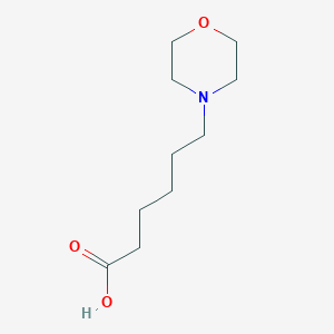 molecular formula C10H19NO3 B1322066 6-(Morpholin-4-yl)hexanoic acid 