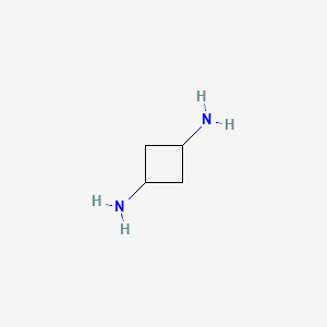 molecular formula C4H10N2 B1322089 Cyclobutane-1,3-diamine CAS No. 91301-66-5