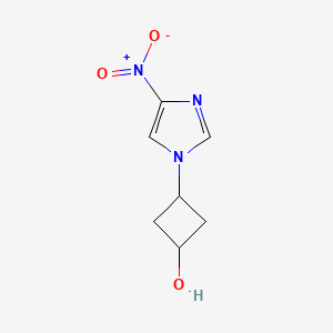 3-(4-nitro-1H-imidazol-1-yl)cyclobutanol