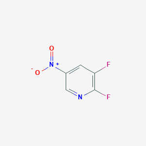 molecular formula C5H2F2N2O2 B1322118 2,3-二氟-5-硝基吡啶 CAS No. 954219-68-2