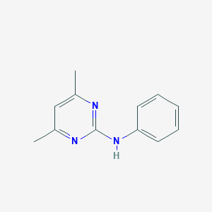 molecular formula C12H13N3 B132214 Pyrimethanil CAS No. 53112-28-0