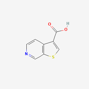 molecular formula C8H5NO2S B1322150 Thieno[2,3-c]pyridine-3-carboxylic acid CAS No. 1337880-68-8