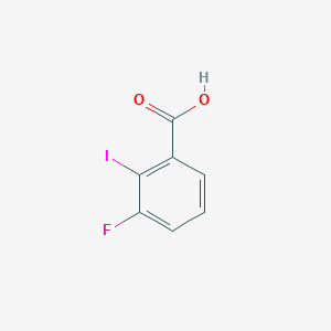 molecular formula C7H4FIO2 B1322163 3-Fluoro-2-iodobenzoic acid CAS No. 387-48-4