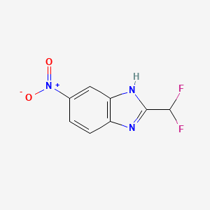2-(Difluoromethyl)-5-nitro-1H-benzo[d]imidazole