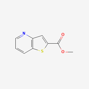 molecular formula C9H7NO2S B1322190 Methyl thieno[3,2-b]pyridine-2-carboxylate CAS No. 478149-02-9