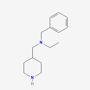 Benzyl-ethyl-piperidin-4-ylmethyl-amine