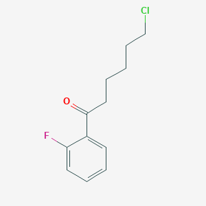 6-Chloro-1-(2-fluorophenyl)-1-oxohexane