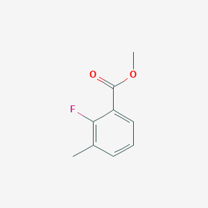 molecular formula C9H9FO2 B1322203 Methyl 2-fluoro-3-methylbenzoate CAS No. 586374-04-1